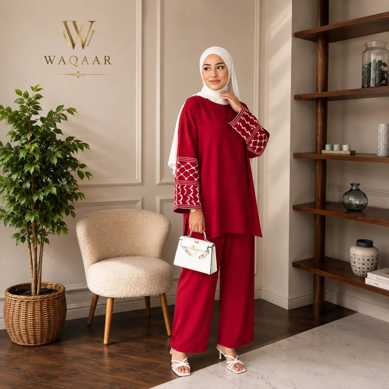 طقم فلسطين الأنيق | Ensemble Palestine Chic REF128