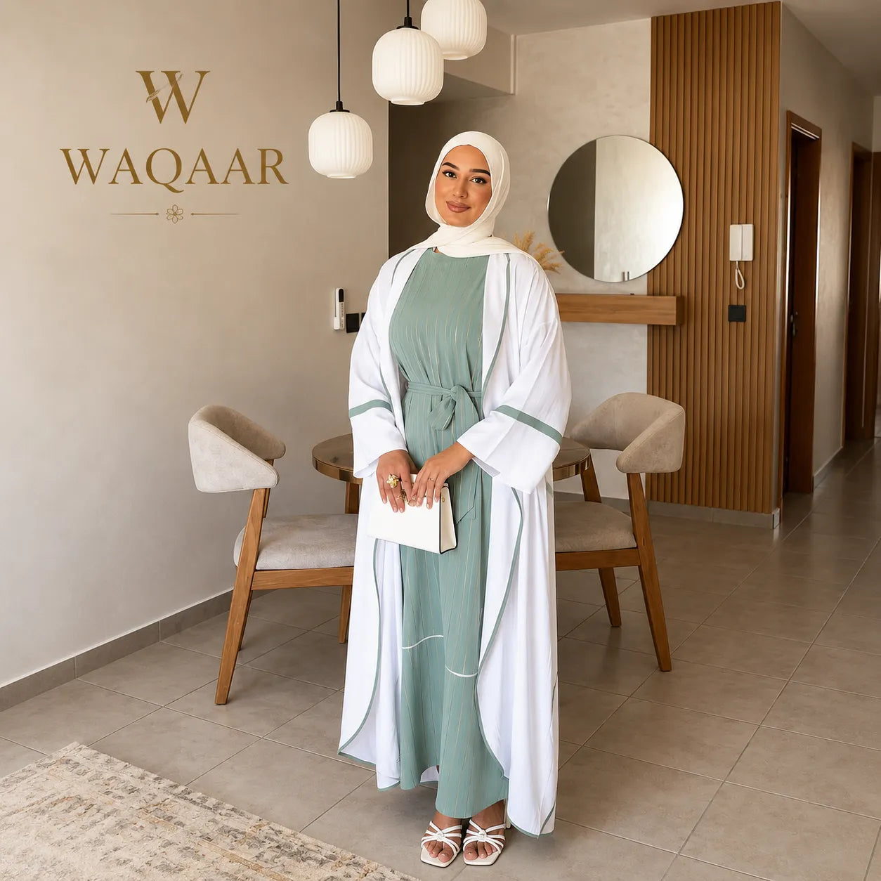 ENSEMBEL KIMONO - طقم كيمونو  لينا الفاخر REF126